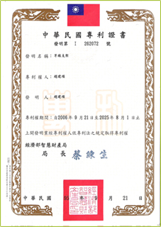 Patent Certificates